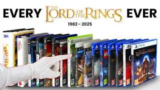Unboxing Every Lord of the Rings Game Ever (1982-2025)