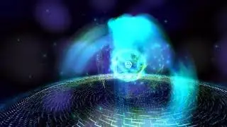 60fps Cool Gaming Effect Shpere Fractal Force Field Animation
