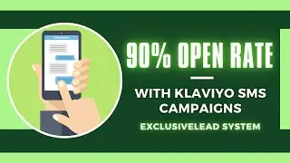 Convert Clients FAST With SMS Through Klaviyo!