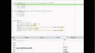 C Programming: Call by Value and Reference and Pointers