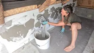 DIY Terrace REMODEL Continue on My Countryside Property