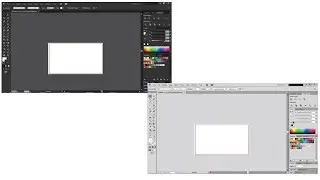 How to change illustrator interface color