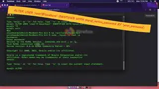phpMyAdmin login error (macOS user, linux distros) | without installation of xampp, wamp,mamp