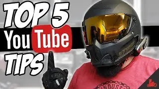 TOP 5 TIPS for MotoVlogging! (Starting a Channel)