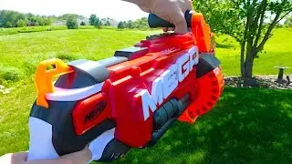 Nerf Gun Game: Elite vs Mega (2xFPV)
