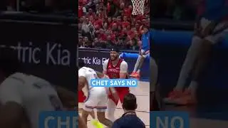 Chet Holmgren DENIES another poster 