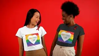 LGBT Flag T-shirt Valentines Day Unisex Size - Valentines Gay