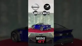 Mini GT - Nissan Z Liberty Walk  NATION WORKS - Seiran Blue