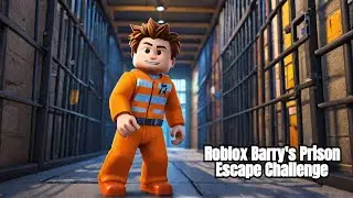 😂Roblox Barry's Prison Escape! Hard Mode