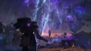 Warhammer 40,000 Space Marine 2:  Ultramarines battle the Thousand Sons Chaos Marines