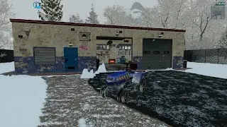 I Found a Tractor in ( SNOW PLOWING SIMULATOR )