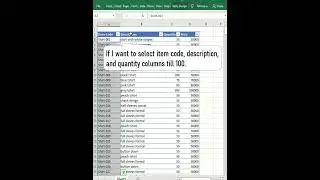 ms excel select large number of rows 😎  | Time- saving tips