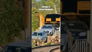 Car's getting unloaded from Train #train #indianrailways #railway #trainvideos #rail #railgadi #car