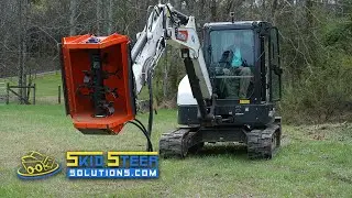 Demonstrating the Eterra EX-30 V2 Flail Mower! | Skid Steer Solutions