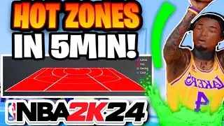 EASY! HOW TO GET HOTZONES Fast in NBA 2K24!