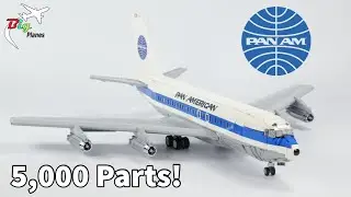 LEGO Pan Am 707 MOC! Full Interior Over 5,000 Pieces!!