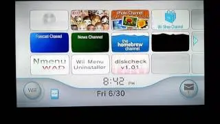Some NDEV (Nintendo Development Wii) Channels