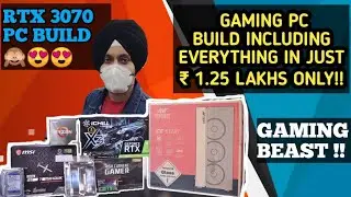 RTX 3070 PC BUILD IN ** NEHRU PLACE || Gaming Pc Build with RTX 3070 GRAPHICS CARD !! MUST WATCH!!