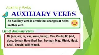 Section4/Subject Verb Agreement/Auxiliary Verbs