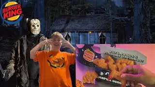 Trying the Burger King Halloween Meal
