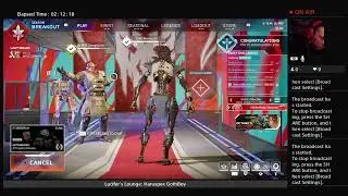 Apex Legends: Goth Boy Haruspex Stream