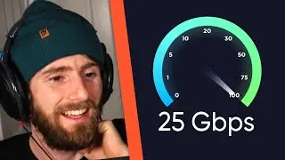 Our Network is 25 Gigabit!!