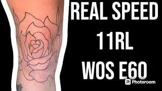 Tattooing my Knee, Real Speed Lining, WOS E60