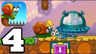 Snail Bob 1: Adventure Puzzle - Gameplay Walkthrough - Chapter 4 - Stage 1-20 (Android, iOS)