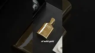 A solid gold cologne bottle? 🤯