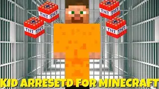 KID ARRESTED FOR MINECRAFT 5 YEARS IN PRISON