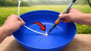 This DIY plastic welding method will save you money!