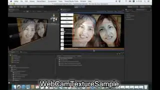 Face Swapper Example using OpenCV for Unity