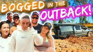 Touring THE AUSTRALIAN OUTBACK, Bogged in Quicksand, Waterhole Crawling & Everything In-Between.