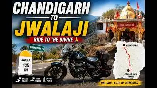 Chandigarh to Jwalaji | ChamundaJI on Meteor 350 | Solo Ride | Himachal Pradesh