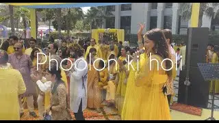 Rini Chandra Haldi Phoolon ki Holi  Showreel Live