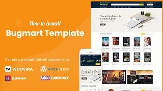 How to install Bugmart - Website Template for Bookstore and Bookshop