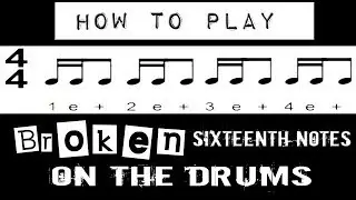 How to Play Sixteenth Note Patterns (The Easy Way) - Drum Lesson