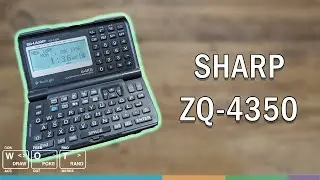 SHARP ZQ-4350 Electronic Organizer