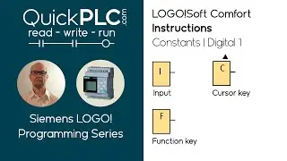 LOGO! Inputs 1 - Input, Cursor & Function key | Siemens PLC Programming