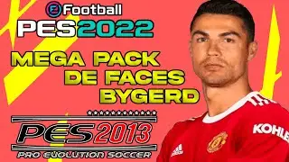 MEGA PACK DE FACES PARA PES 2013 A PES 2022 PARA TODOS LOS PARCHES😍