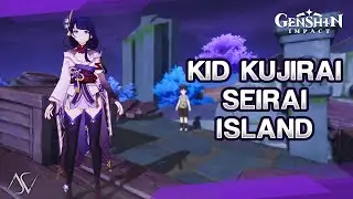 Genshin Impact - Kid Kujirai Location in Seirai island!