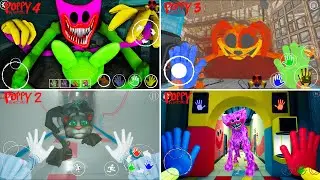 Watch All The New Jumpscares In Poppy Playtime 1-2-3-4 Mobile Full Game(Kissy Missy,TomOver)#22