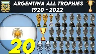 আর্জেন্টিনার সকল ট্রপি গুলো এক নজরে দেখে নিন | Argentina National Team All Trophies!!!!!!