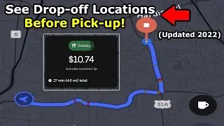 *UPDATED* UBER EATS GLITCH! - See Drop Off Locations Before Pickup! (2022)