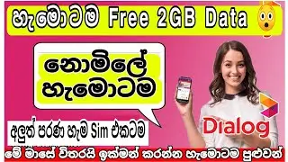 Dialog free data code 2 GB Sinhala 2022 |Dialog 2 GB Data |New Dialog 2 GB data offer| Free data