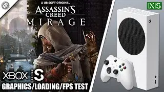 Assassin's Creed: Mirage - Xbox Series S Gameplay + FPS Test