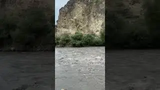 Село Нижнее Инхо, Гумбетовский район. Река Андийское Койсу