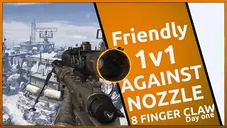 Codm || Friendly 1v1 Against Nozzel || Day One Of 8 Finger Claw