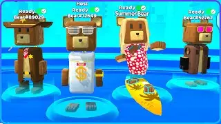 Multiplayer DJ Pierre Music Kit Hide and Seek Super Bear Adventure Gameplay Walkthrough