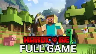 Minecraft Hardcore Full Gameplay Walkthrough (4K 120FPS) No Commentary